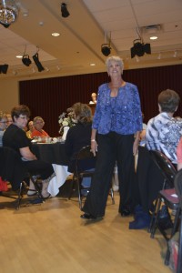 Modeling at Ladies Luncheon